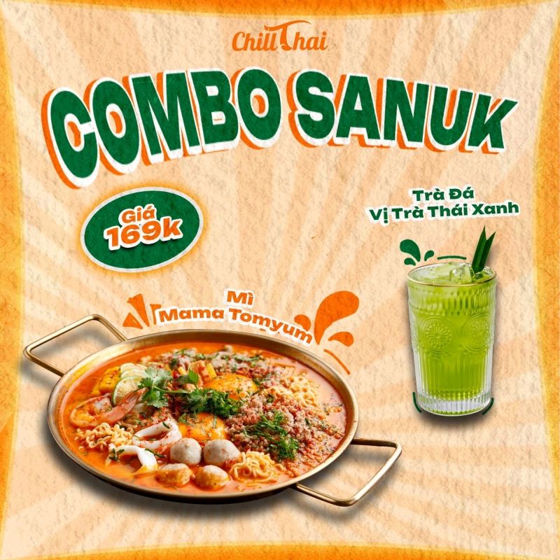 Mì Mama Tomyum: Món ngon khó cưỡng tại ChillThai