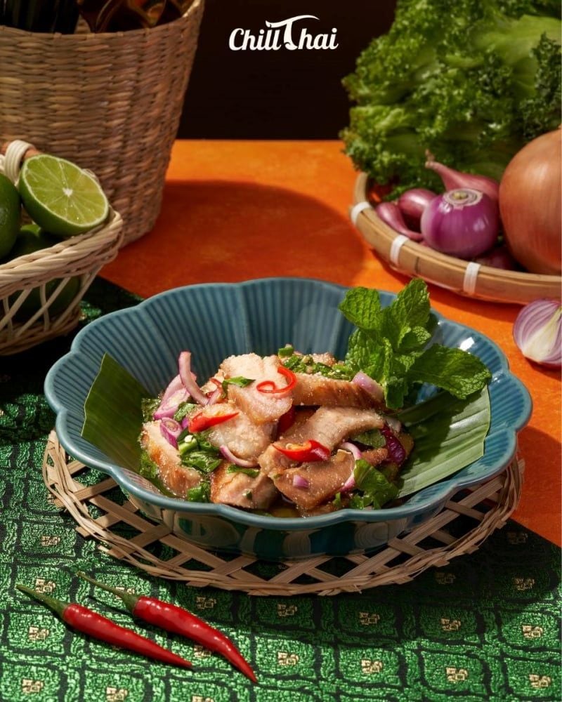 Nọng giòn đậm đà, chua cay bắt vị
