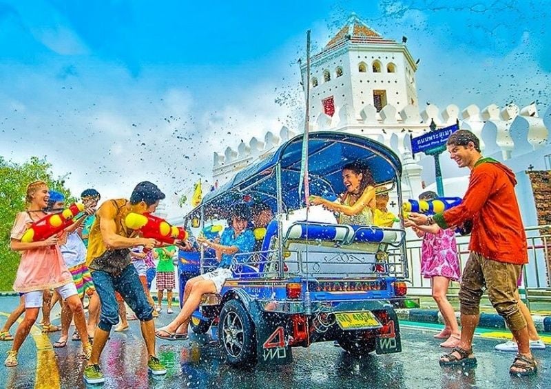 Có gì hot ở lễ hội té nước Songkran Thái Lan 2024?
