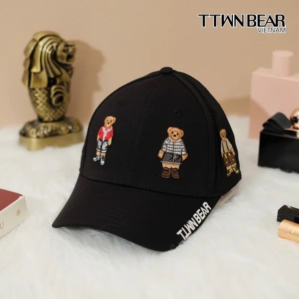 Mũ lưỡi trai năng động - phụ kiện TTWN Bear không thể thiếu cho các nàng thích phong cách sporty