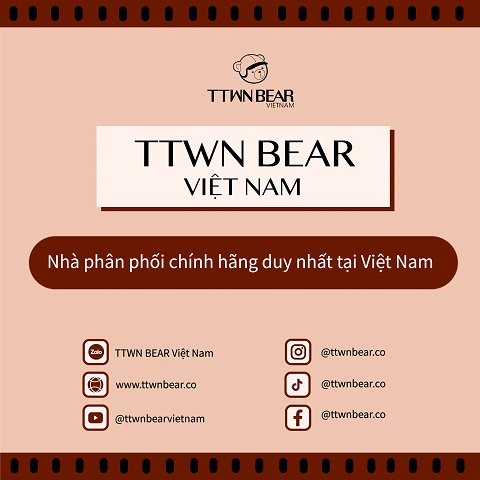 TTWN Bear Việt Nam phân phối chính hãng tại Việt Nam