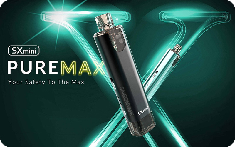 Giới thiệu SXmini PureMax Pod Kit Siêu Vị Phong Cách Đơn Giản Giới thiệu SXmini PureMax Pod Kit Siêu Vị Phong Cách Đơn Giản