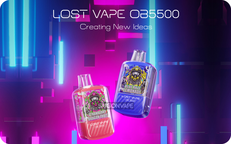 Lost Vape OB 5500 Hơi - Pod 1 Lần Vỏ Trong Suốt Mới Nhất