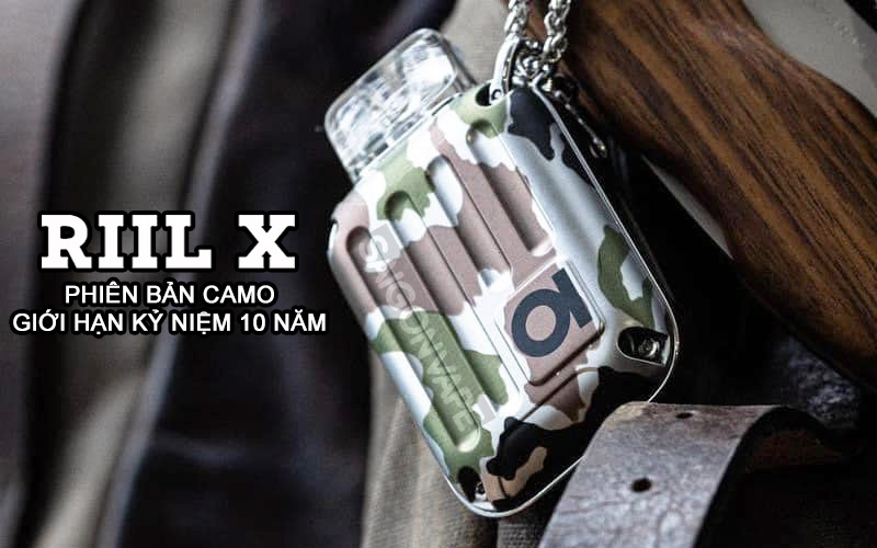 Aspire Ra Mắt Phiên Bản Giới Hạn Cực Ngầu Riil X Camo Limited Kit SGV