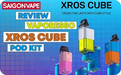 Review Vaporesso Xros Cube Pod Kit