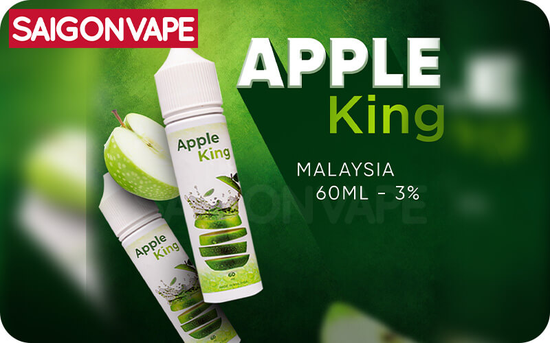 Tinh dau Freebase Apple King 60ml