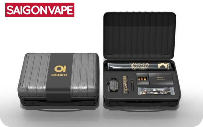 Aspire Riil X DLC Limited Version Set Pod Kit sang trong va huyen bi