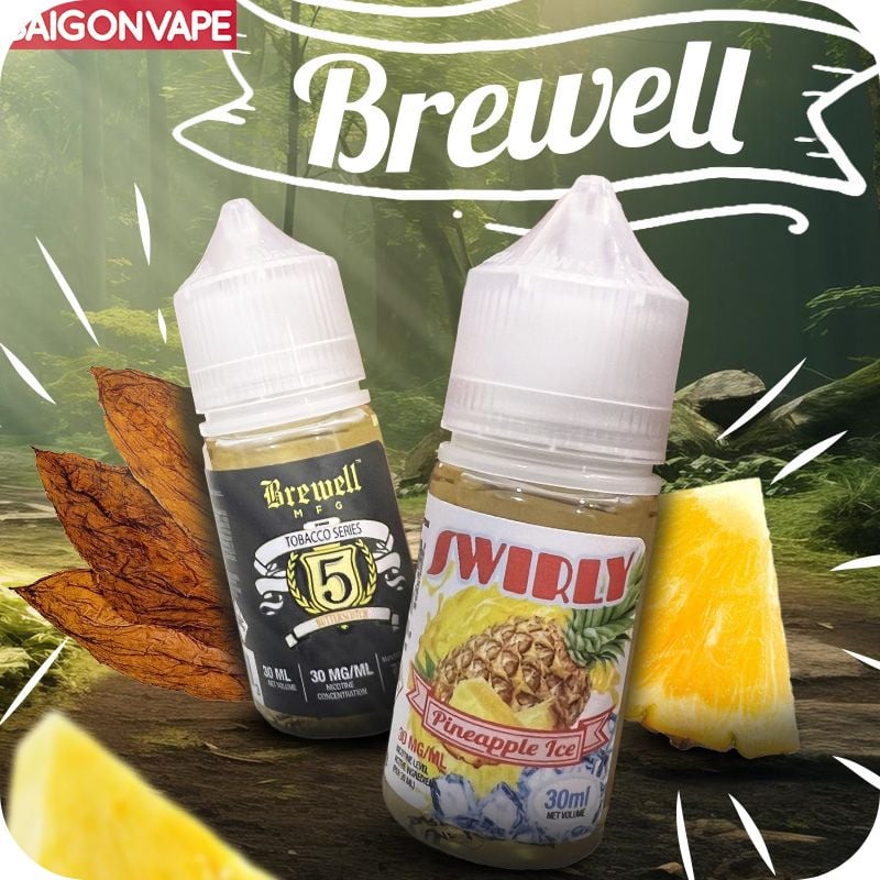 Brewell Salt 30ml vi Tobacco No5