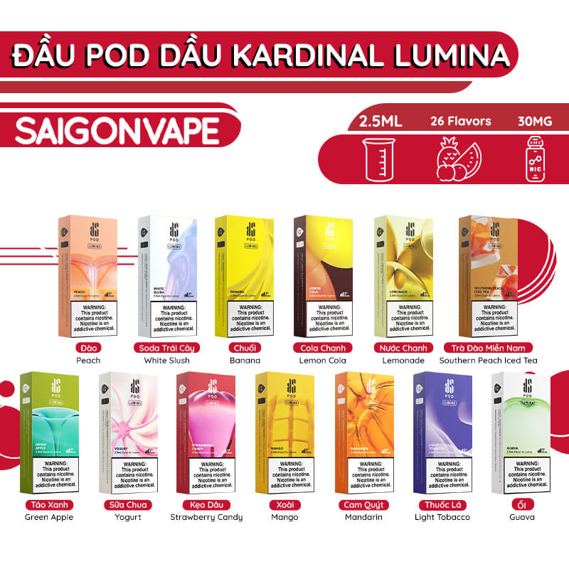 dau Pod dau Lumina chinh hang tai saigonvape