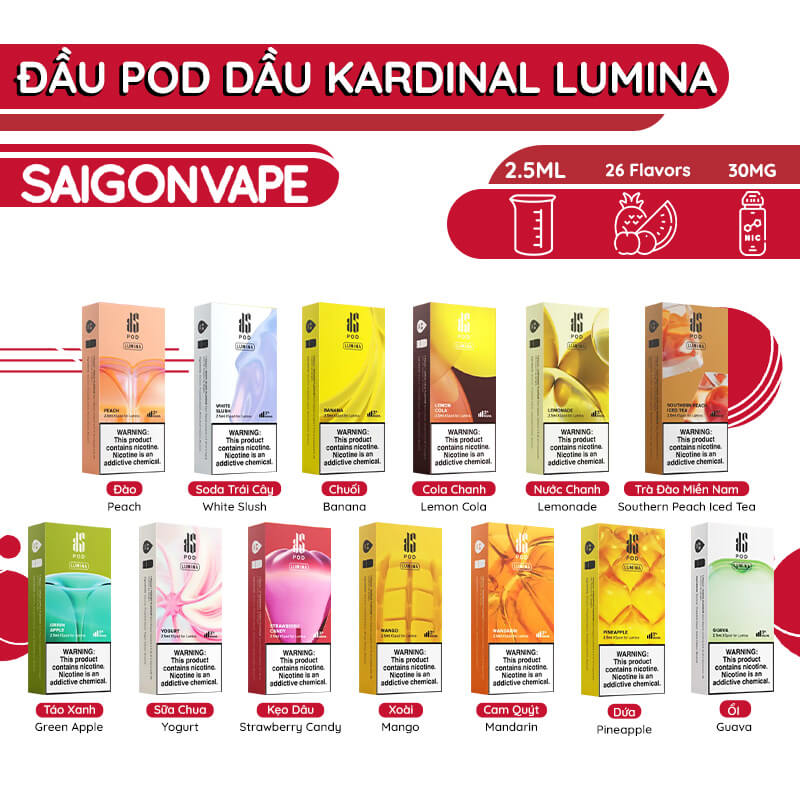 dau Pod KS Lumina co nhieu vi doc la