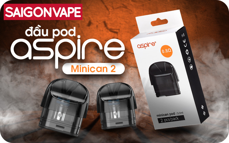 dau pod Aspire Minican 2 0.8 Ohm