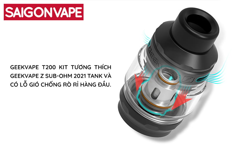 Box Mod Geekvape T200 Chinh hang