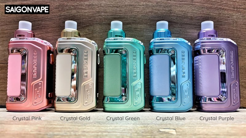 Geekvape H45 Crystal Edition Pod Kit - Aegis Hero 2 Kit - Sài Gòn Vape