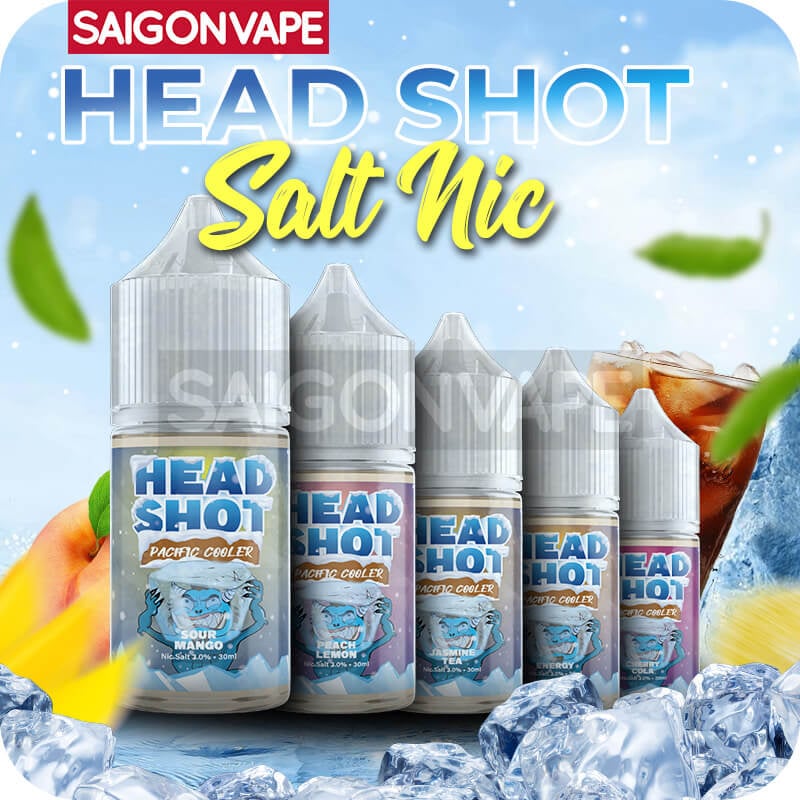 Head Shot Salt 30ml va nong do 30mg 50mg