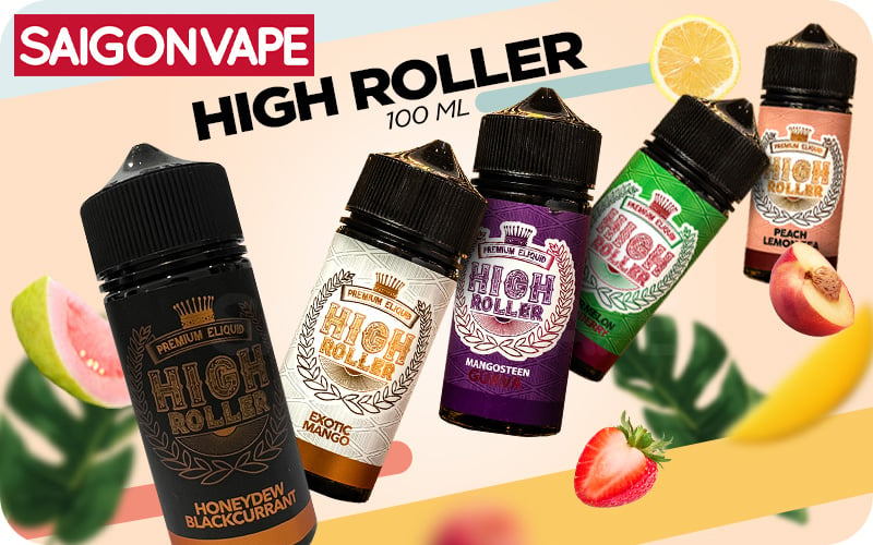 Juice vape High Roller chinh hang