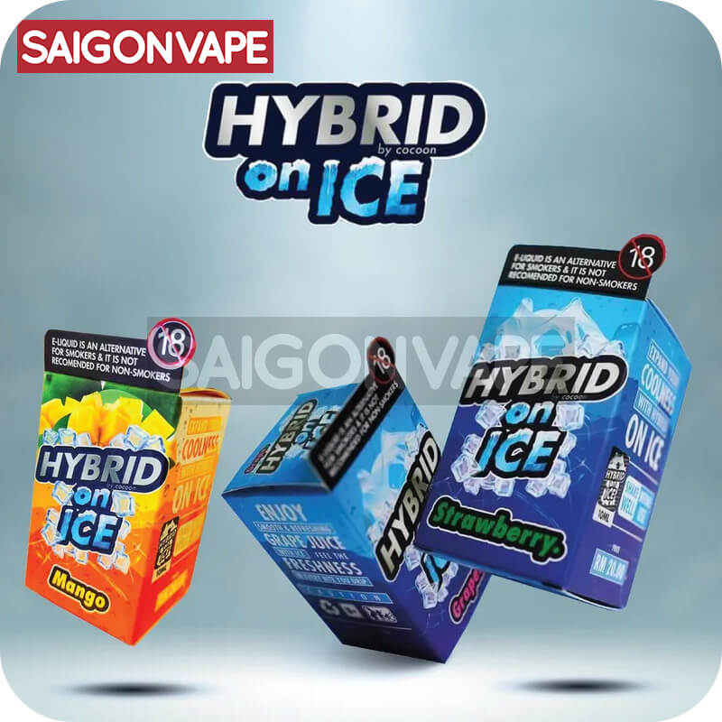 Tinh dau Salt Nic Hybrid On Ice chinh hang tai Sai Gon Vape