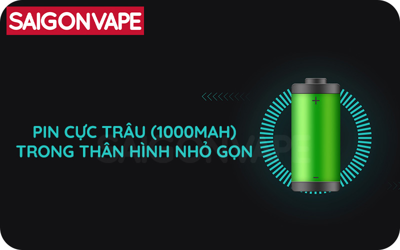 Pin trau 1000mAh cua Rincoe Jellybox Nano