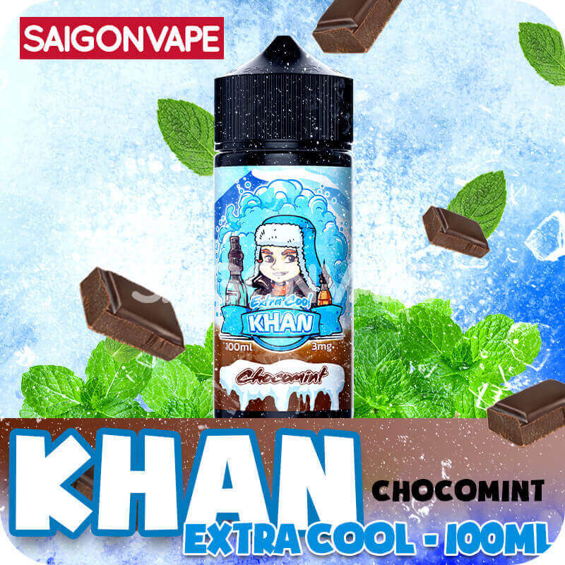 Tinh dau Freebase Khan Extra Cool vi Socola bac ha