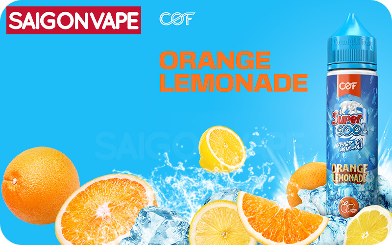 Super Cool Orange Lemonade Freebase