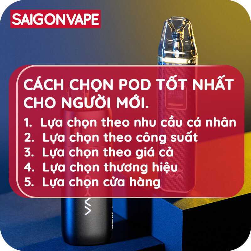 Cach chon Pod System tot nhat cho nguoi moi