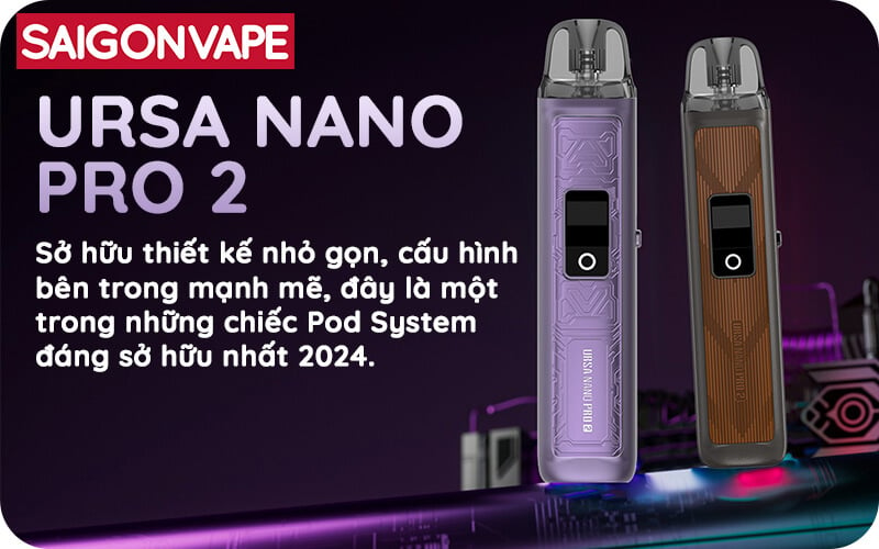 Lost Vape Ursa Nano Pro 2 xung dang de so huu