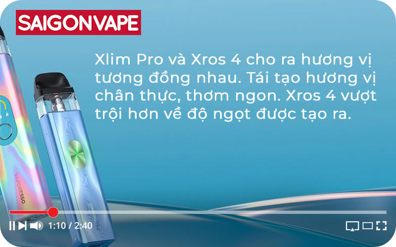 So sanh may XROS 4 va Xlim Pro