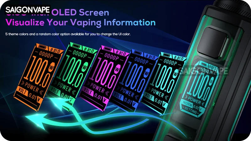 vape kit full led