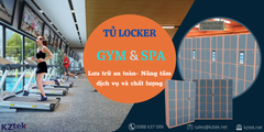 Smart Locker- Tủ đồ cho phòng Gym, Bể bơi, Spa