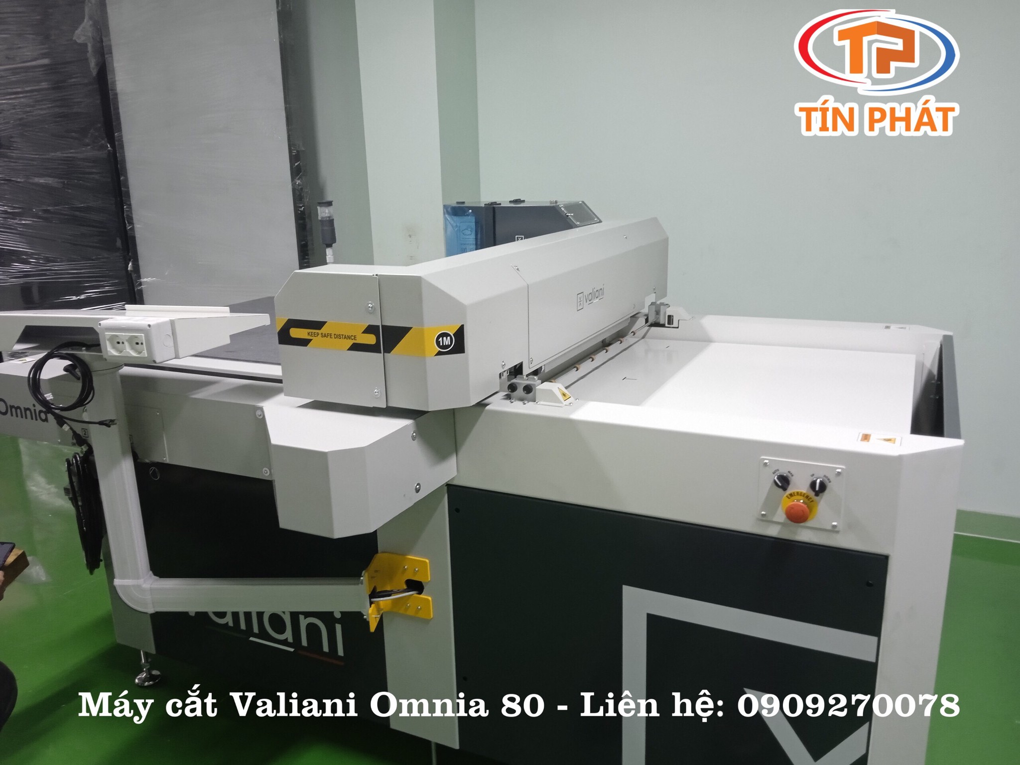 Công ty Tín Phát đã bàn giao máy cắt Valiani Omnia 80 đầu tiên tại Việt Nam