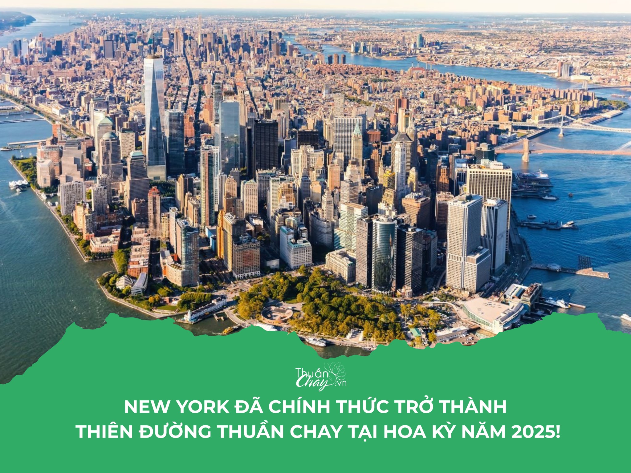 New York Đã Chính Thức Trở Thành Thiên Đường Thuần Chay Tại Hoa Kỳ Năm 2025!