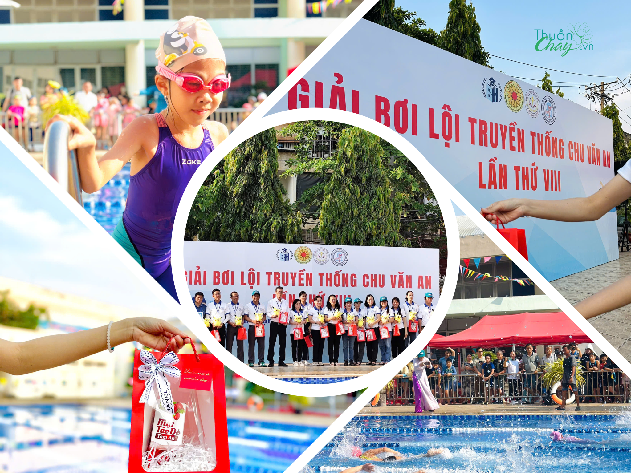 Mật Táo Đỏ Tâm An Đồng Hành Cùng Giải Bơi Lội Truyền Thống Chu Văn An Lần Thứ VIII