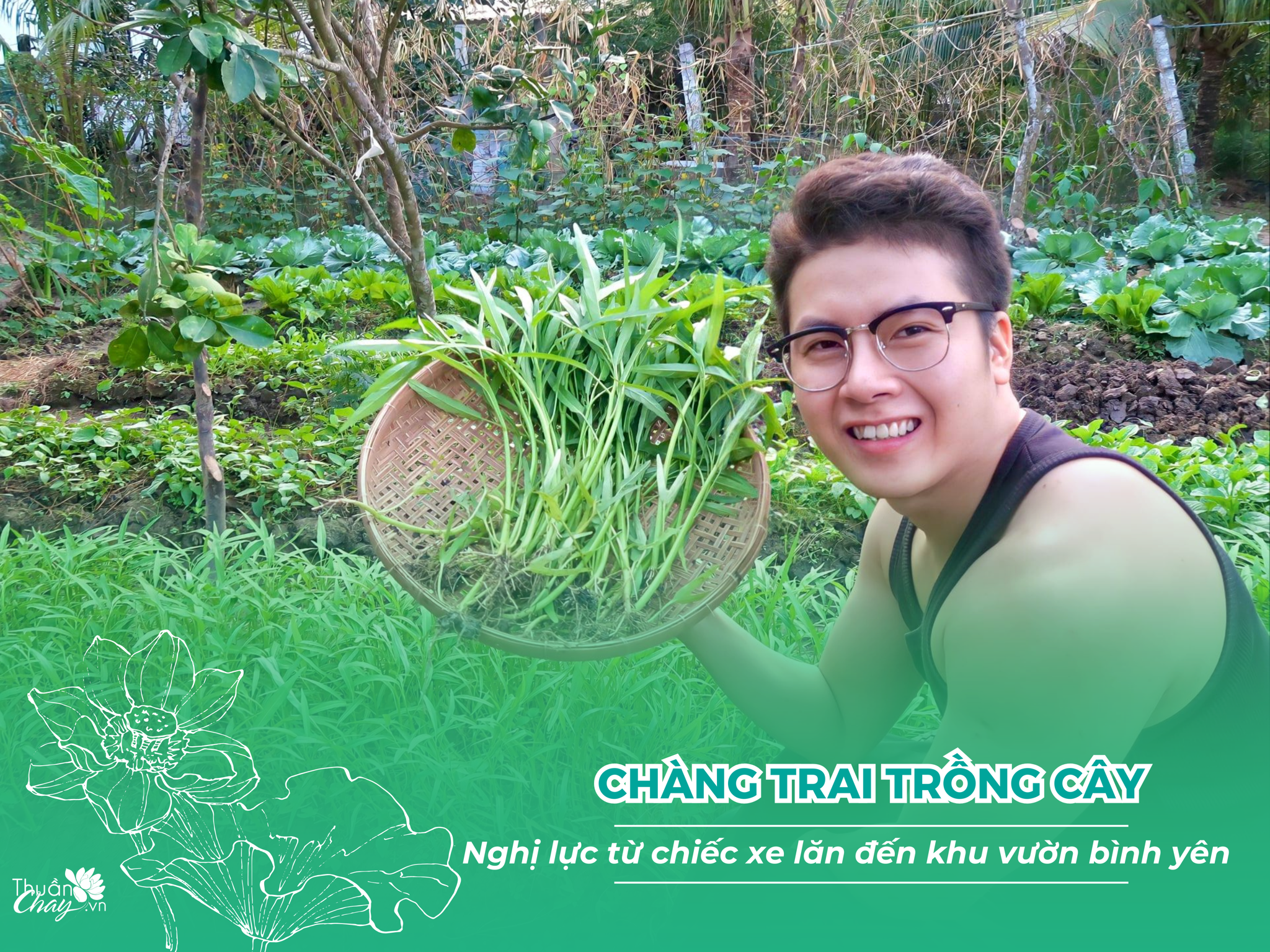 Chàng Trai Trồng Cây – Hành Trình Xanh Từ Chiếc Xe Lăn Đến Khu Vườn Bình Yên