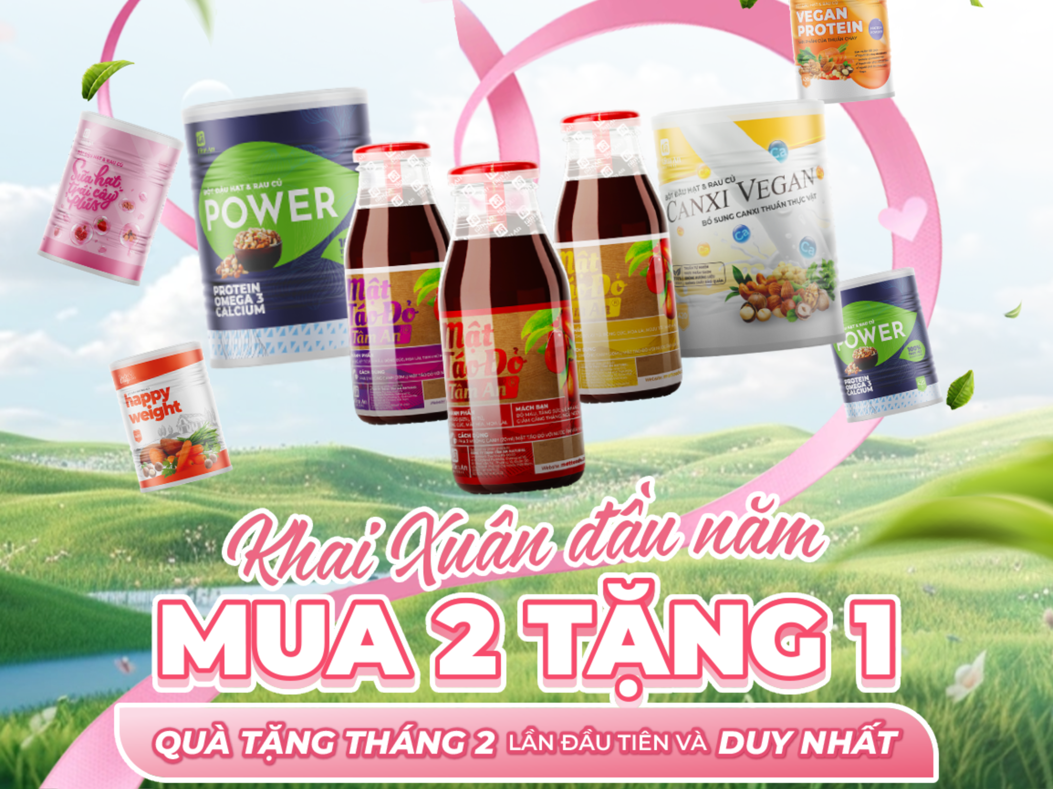 Khai Xuân An Lành – Sống Khỏe Cùng Chương Trình Tri Ân Đặc Biệt Từ Thuần Chay