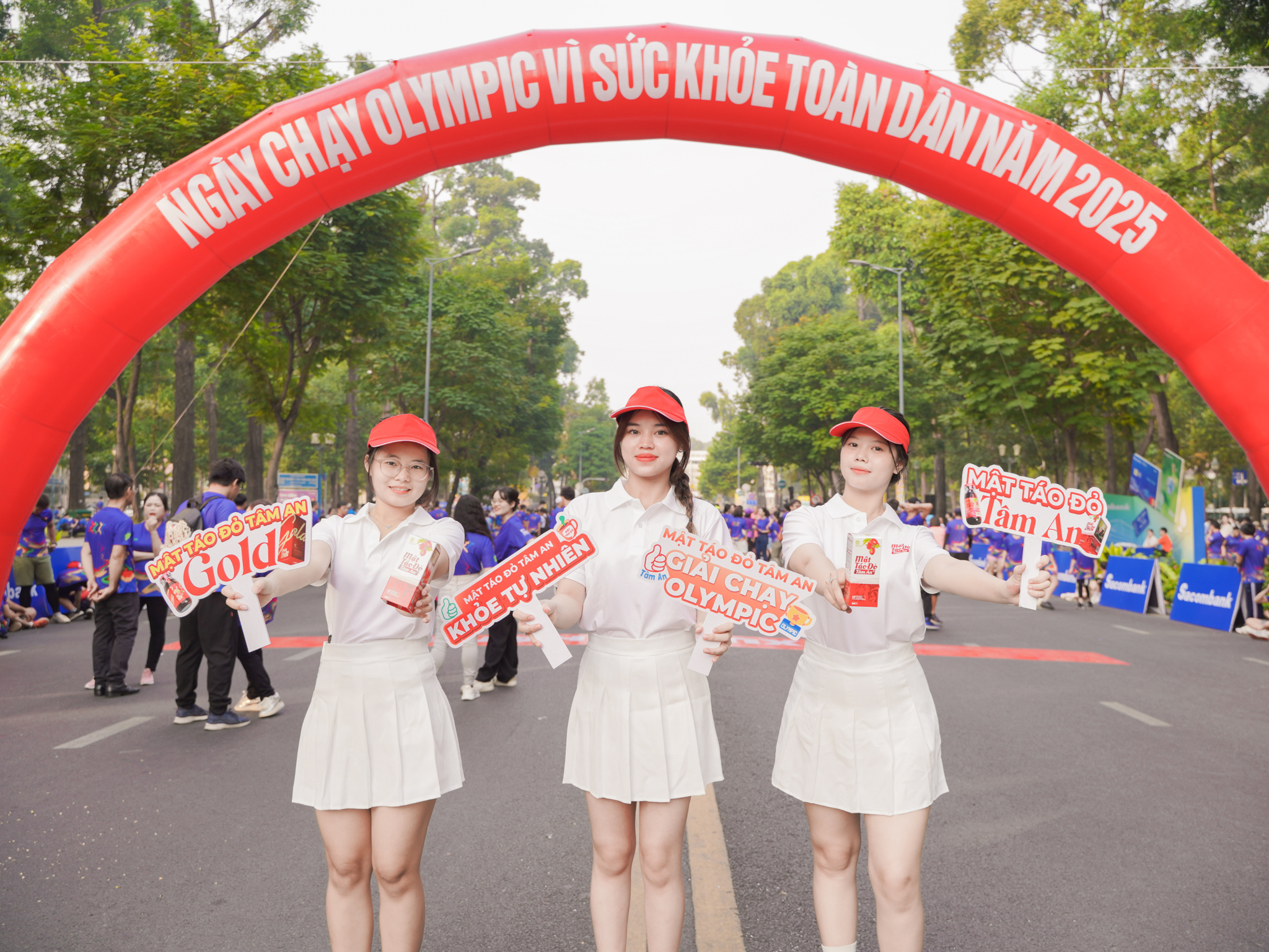 Mật Táo Đỏ Tâm An Đồng Hành Cùng Các Hoạt Động Thể Thao TP. Hồ Chí Minh