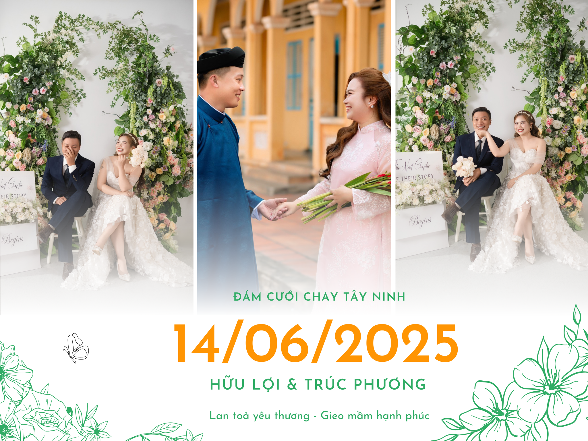 Lan Toả Tinh Thần Đám Cưới Chay Tây Ninh - Gieo Duyên Lành Trong Ngày Trọng Đại