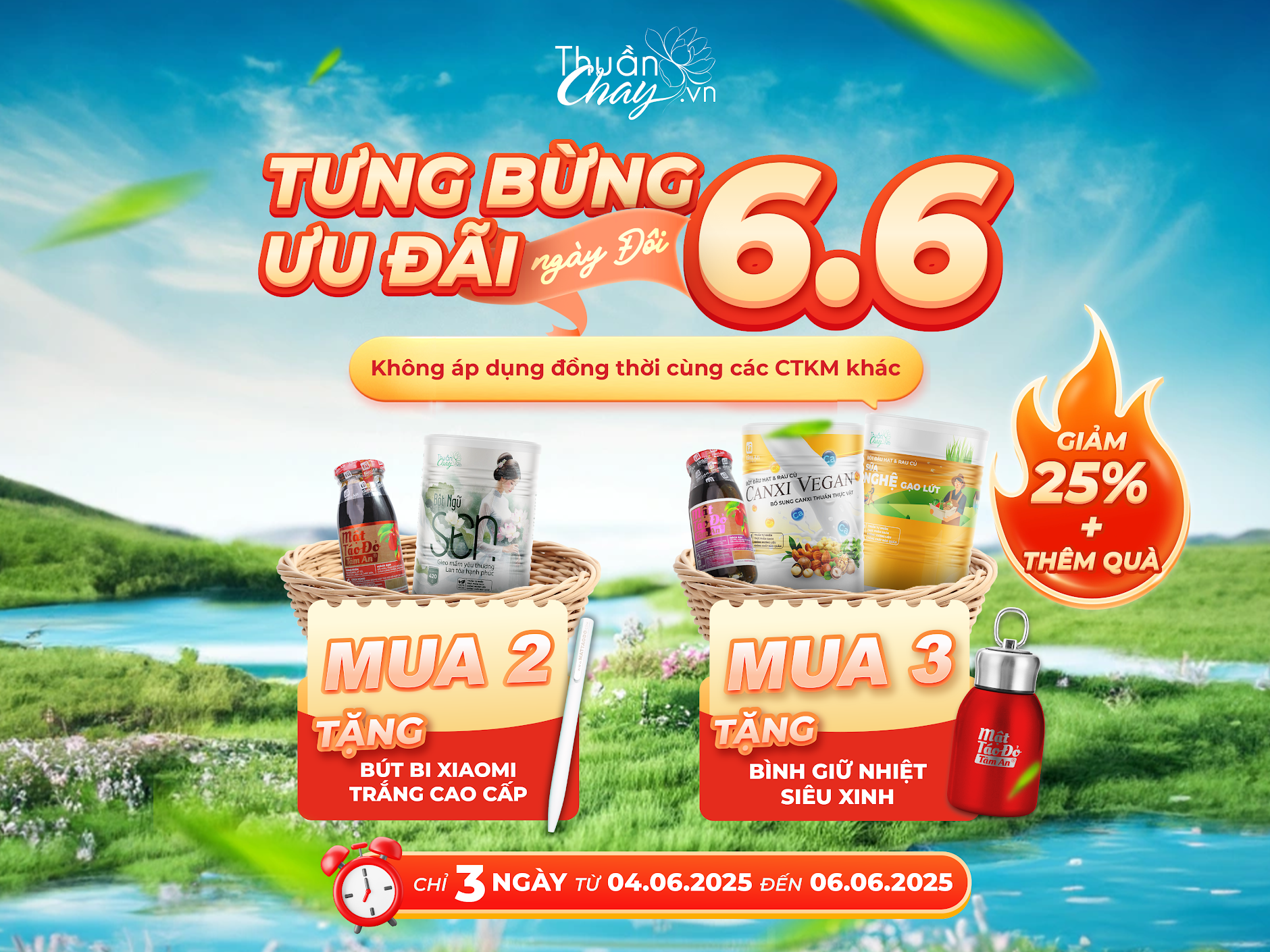 Ưu Đãi Đặc Biệt - Từng Bừng Quà Tặng Ngày Đôi 6.6