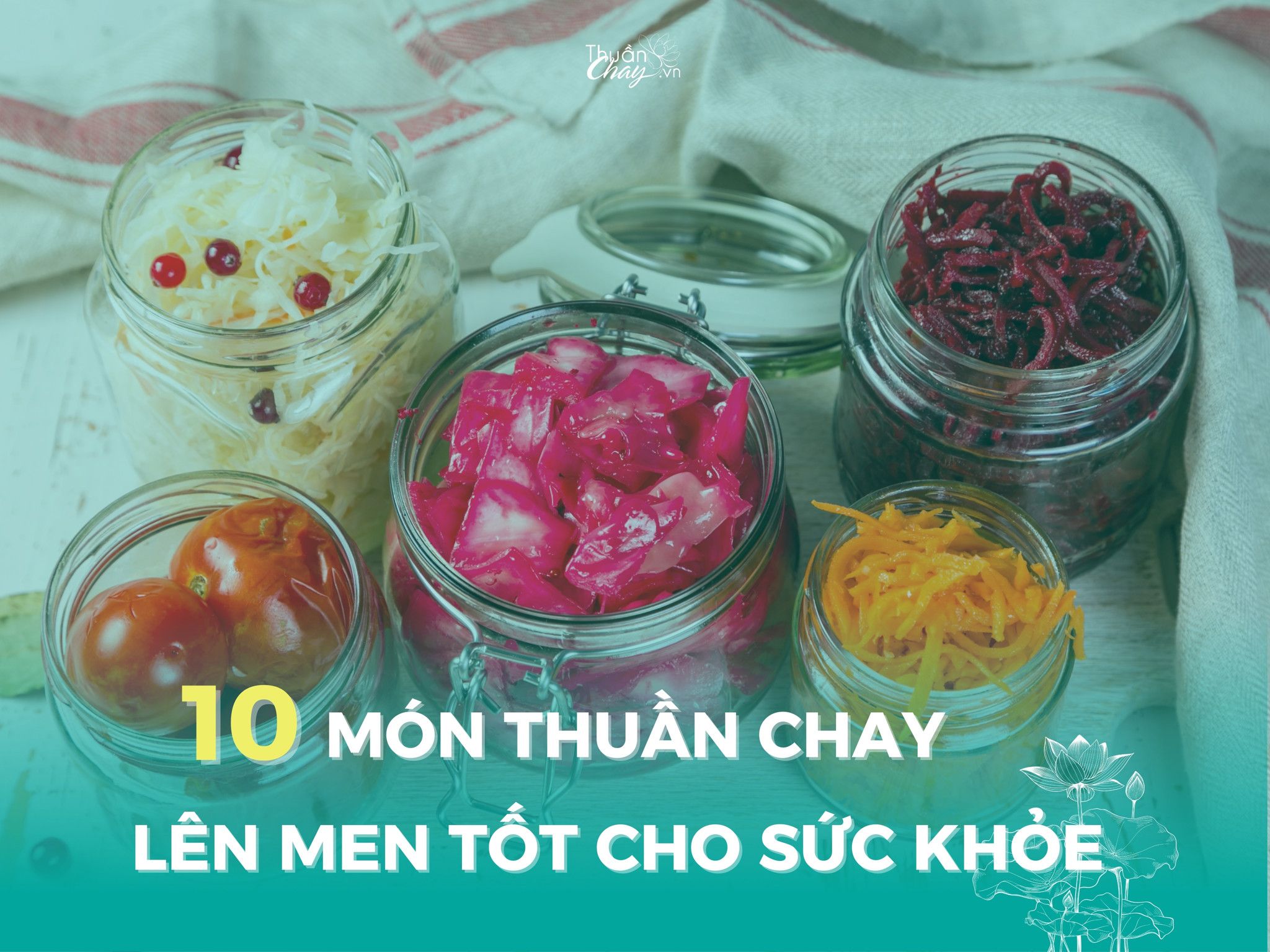 món chay lên men