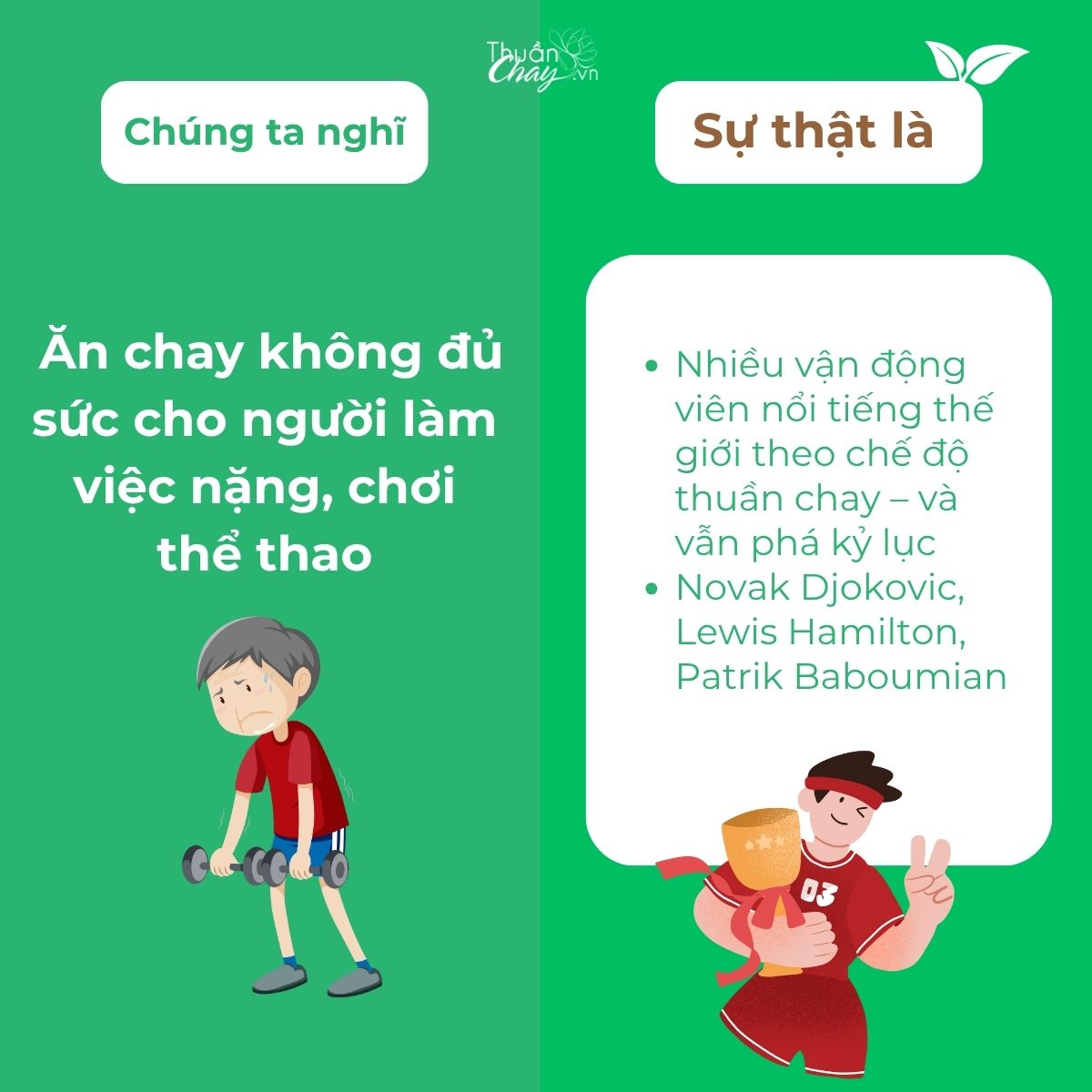 Hiểu lầm về ăn chay