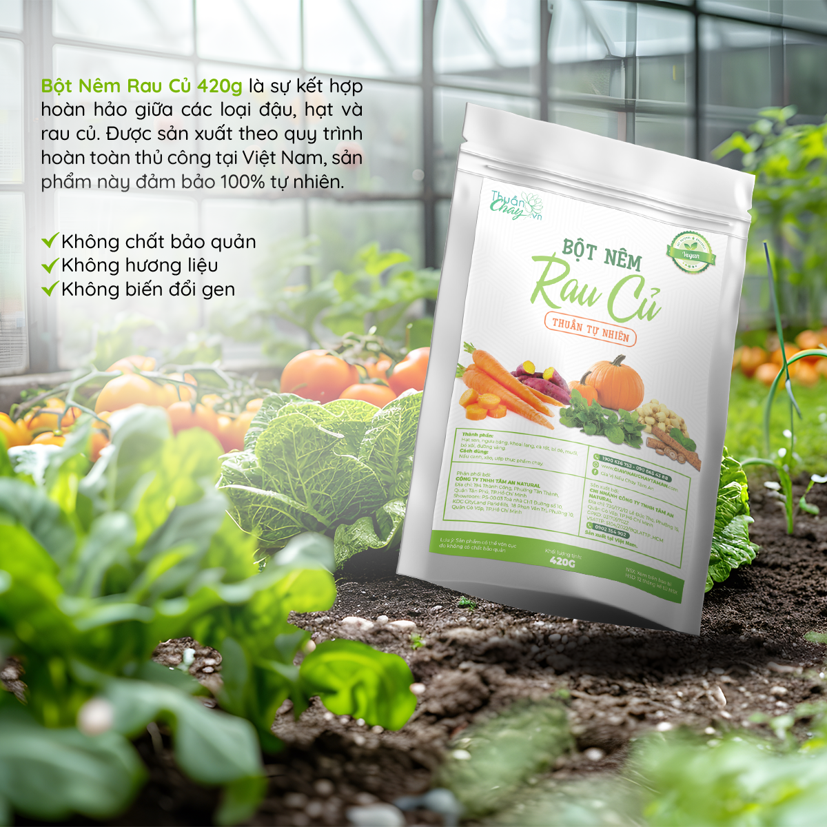 Bột Nêm Rau Củ 420g