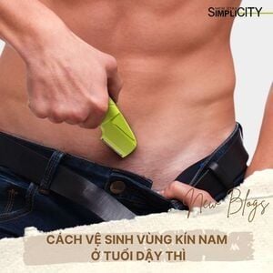 Cách vệ sinh vùng kín nam ở tuổi dậy thì để 