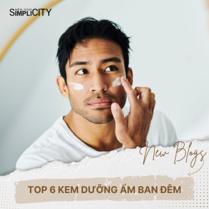 Top 6 kem dưỡng ẩm ban đêm tốt nhất dành cho nam