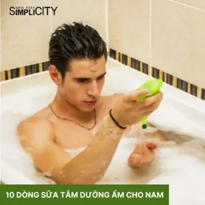 Điểm danh 10 dòng sữa tắm nam dưỡng ẩm được yêu thích nhất