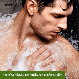 Gợi ý 10 sữa tắm nam trắng da tốt nhất được bác sĩ khuyên dùng