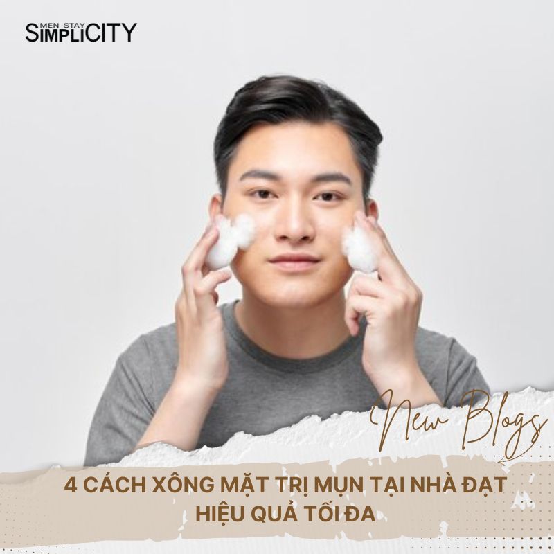 4 cách xông mặt trị mụn tại nhà đạt hiệu quả tối đa