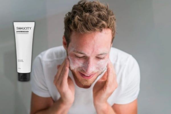 Sữa rửa mặt Men Stay Simplicity Facial Cleanser.