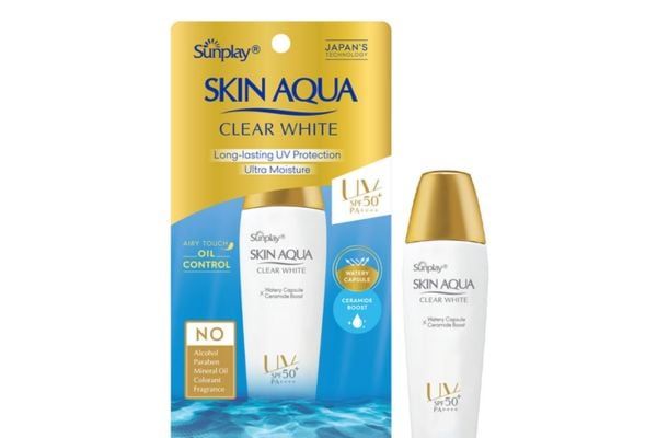 Kem chống nắng dưỡng da Skin Aqua Clear White