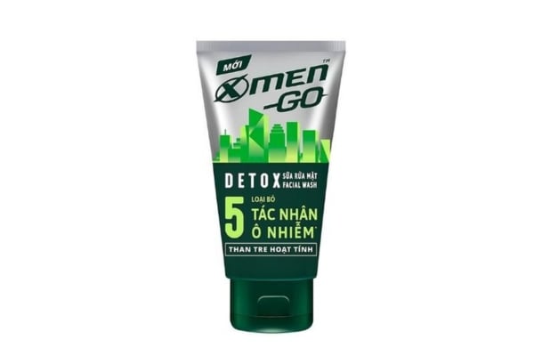 Sữa rửa mặt X-Men Deep Go Detox than hoạt tính