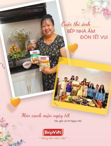 Món canh mận ngày Tết