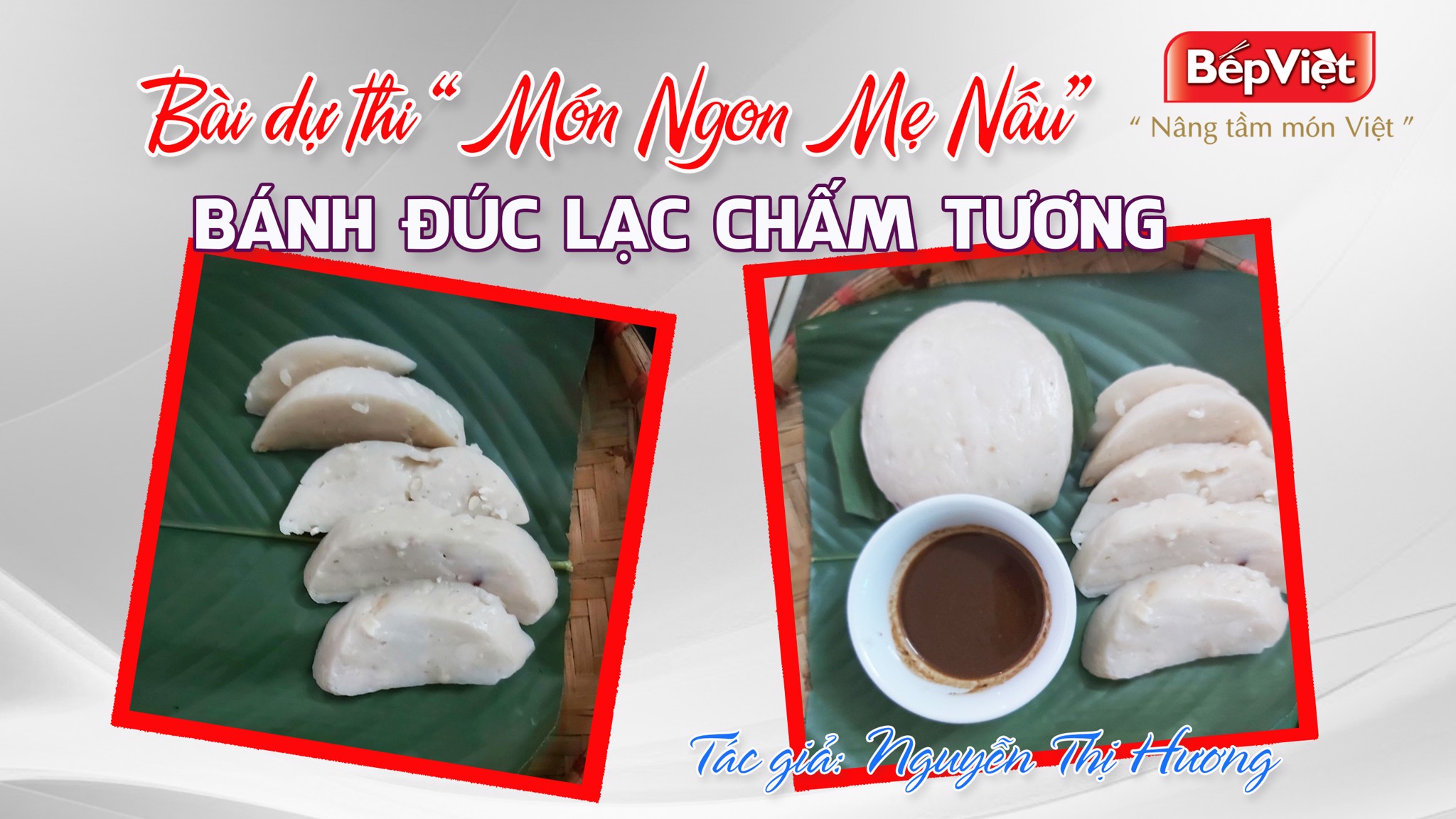 Bánh đúc lạc chấm tương - Bầu trời ấu thơ trong tôi