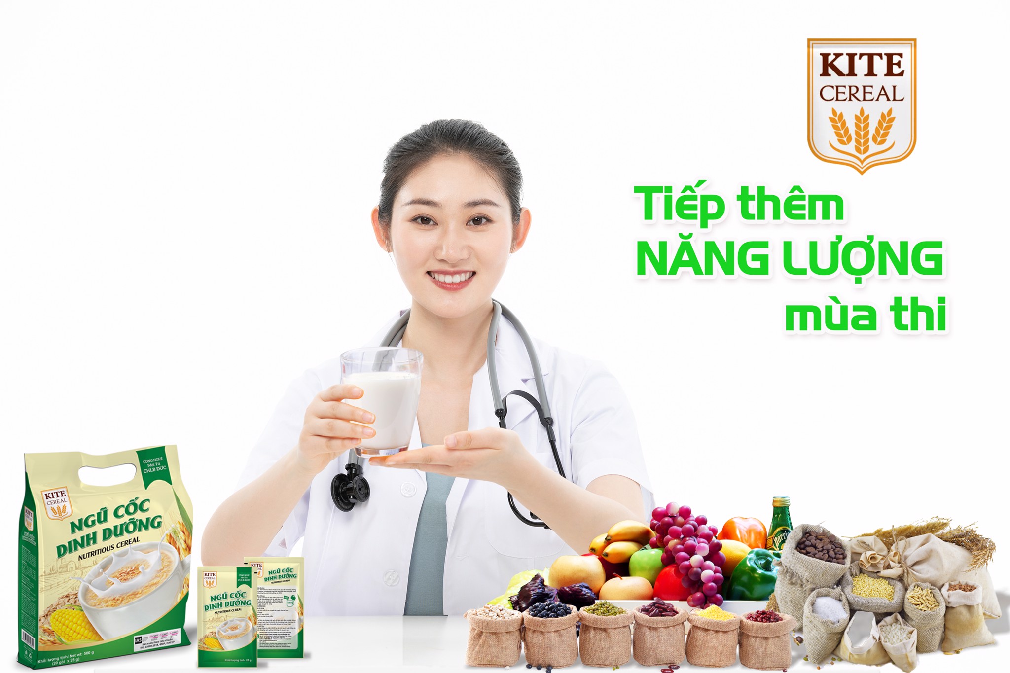 Tiếp năng lượng khỏe mạnh cho con yêu mùa thi
